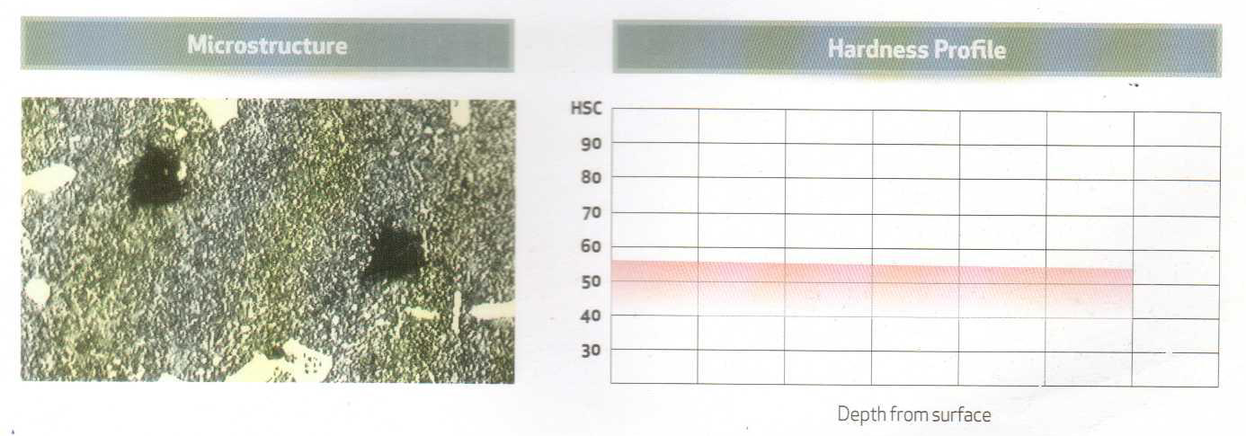 Graphitic Steel Rolls